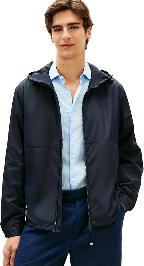 Tommy Hilfiger Branded Hooded Jacket Mw0mw38905, Giacca Uomo