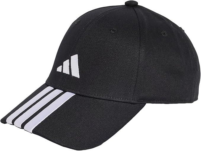 adidas Unisex - Adulto Bball 3S New Logo Hat, Black/White