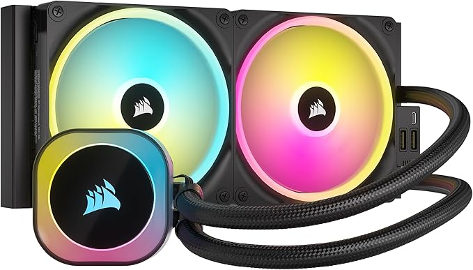 Corsair iCUE Link H115i RGB Dissipatore a Liquido per CPU - AIO da 280 mm