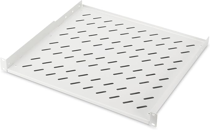 DIGITUS Ripiano per installazione fissa - 19 pollici - 1U - Montaggio frontale