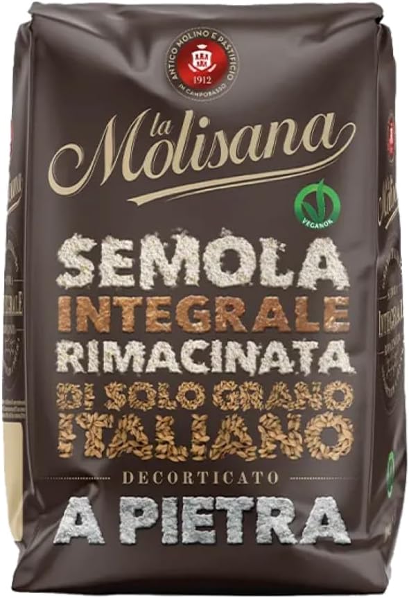 La Molisana, Semola di Grano Duro Integrale Rimacinata a Pietra