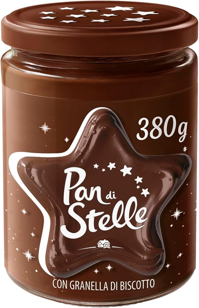 Pan di Stelle Crema Cacao e Nocciole con Biscotto 380g