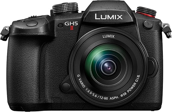 Panasonic Lumix DC-GH5M2ME Fotocamera Mirrorless con Obiettivo Panasonic 12