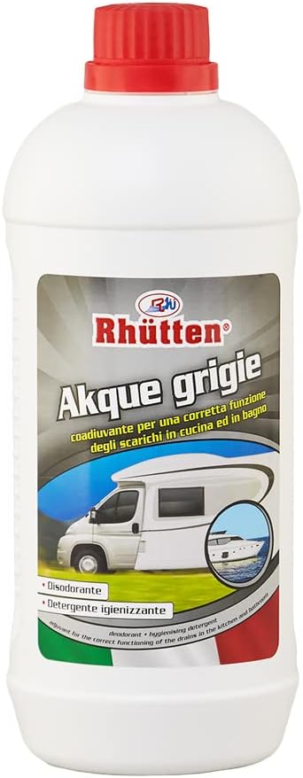 Rhutten Liquido Igienizzante per Acque Grigie e Chiare, 1L