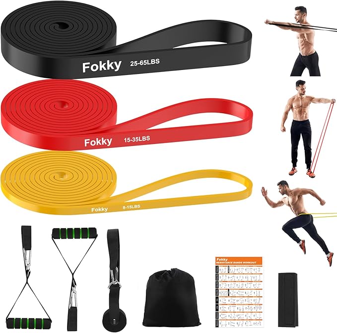 Fokky Elastici Fitness 3 Livelli con Ancore Porta Uomo Donna