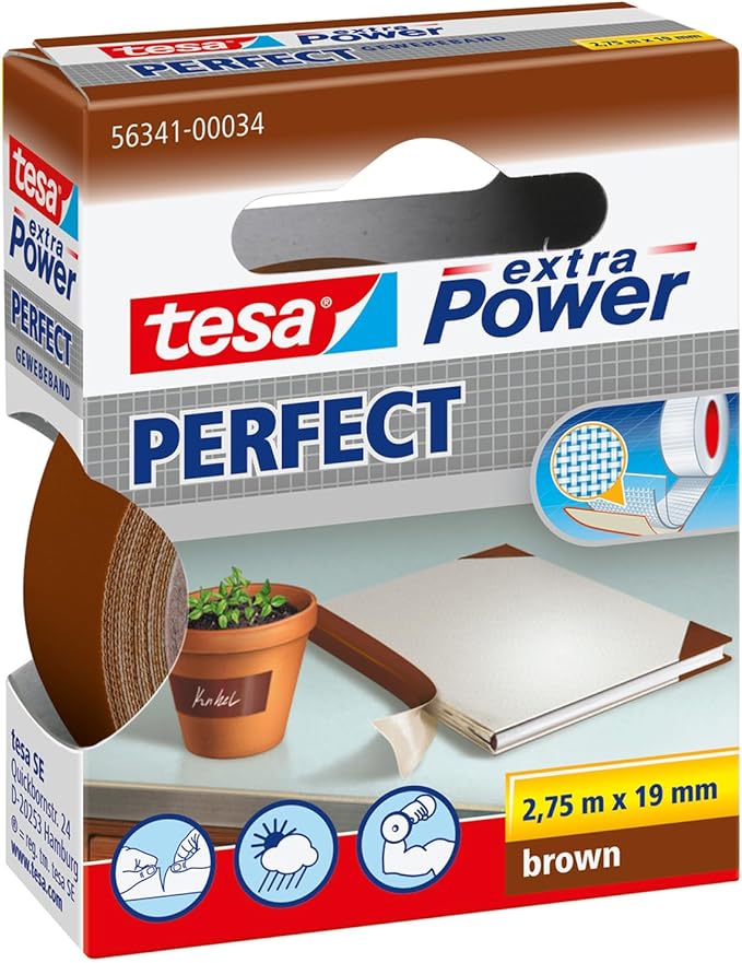 Tesa extra Power Perfect, Marrone