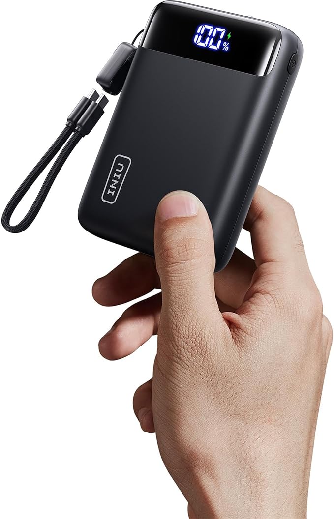 INIU Power Bank, Ultrapiccolo 20000mAh 22,5W PD Ricarica Rapida Caricatore Portatile, USB-C In &amp; Out Batteria Esterna Compatibile con iPhone 17 16 15 14 Plus Pro, Galaxy S24 Ultra, Xiaomi, iPad etc