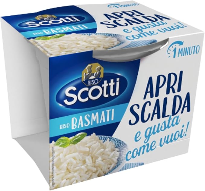 Riso Scotti, Apri Scalda e Gusta Basmati